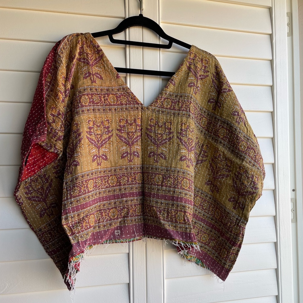Kantha Bae Goddess Crop Top